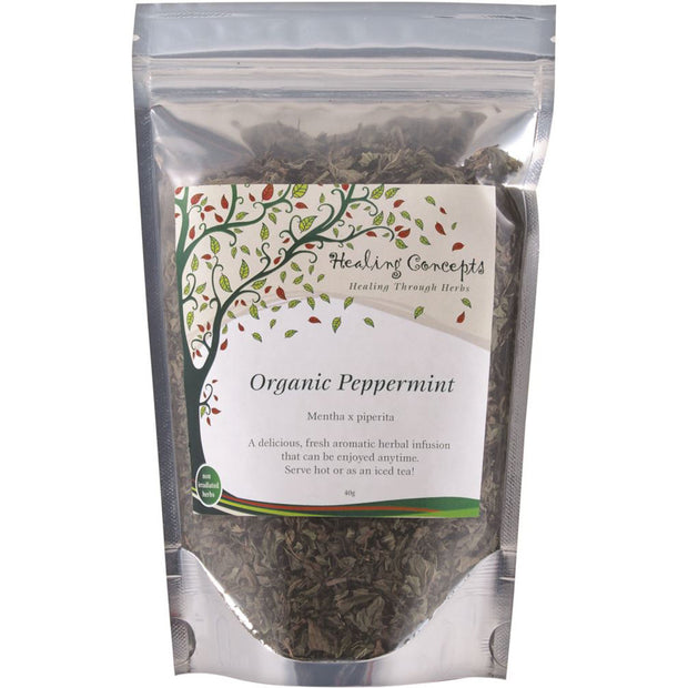 Peppermint Organic Tea 50g Healing Concepts - Broome Natural Wellness