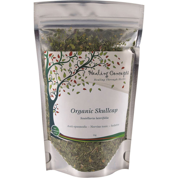 Organic Skullcap Tea 50g Healing Concepts - Broome Natural Wellness