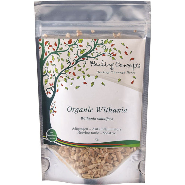 Organic Withania Tea 50g  Healing Concepts - Broome Natural Wellness