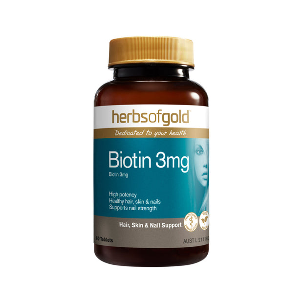 Biotin 3mg 60T Herbs of Gold