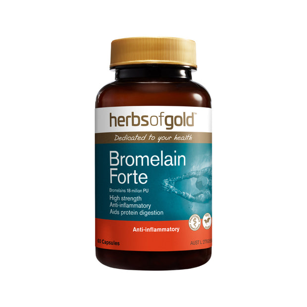 Bromelain Forte 60C Herbs of Gold