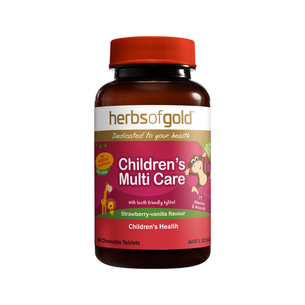 Childrens Multi Care 60T Herbs of Gold - Broome Natural Wellness