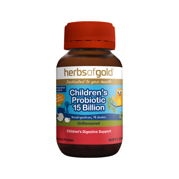 Childrens Probiotic 15 Billion 50T Herbs of Gold - Broome Natural Wellness