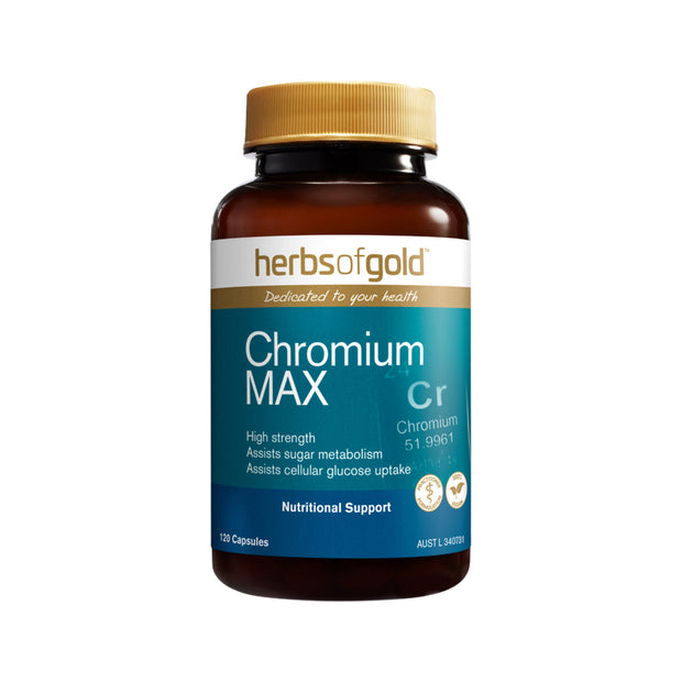 Chromium Max 120VC Herbs of Gold