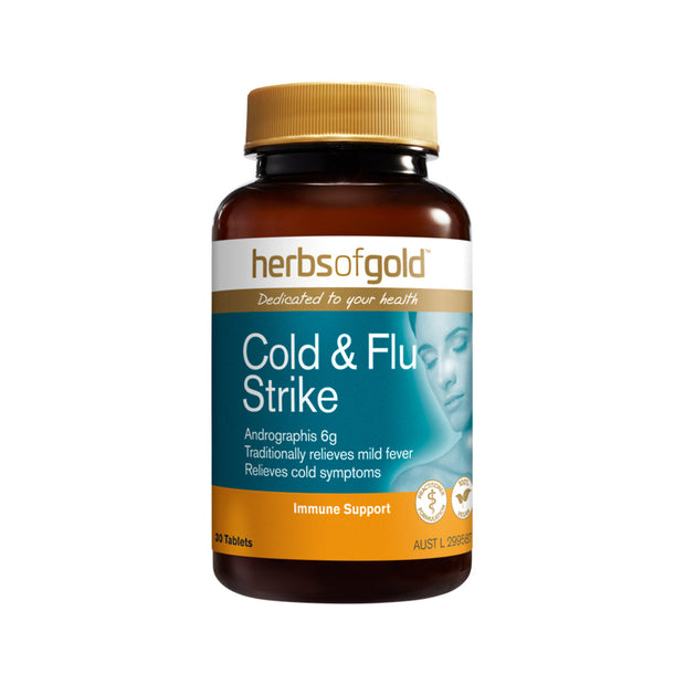 Cold & Flu Strike 30T Herbs of Gold