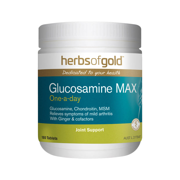 Glucosamine MAX 180T Herbs of Gold