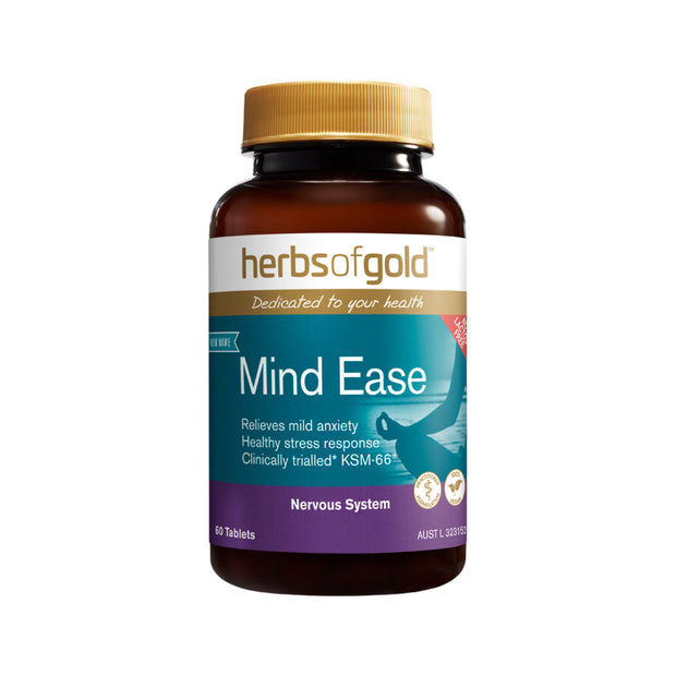 Mind Ease 60T Herbs of Gold