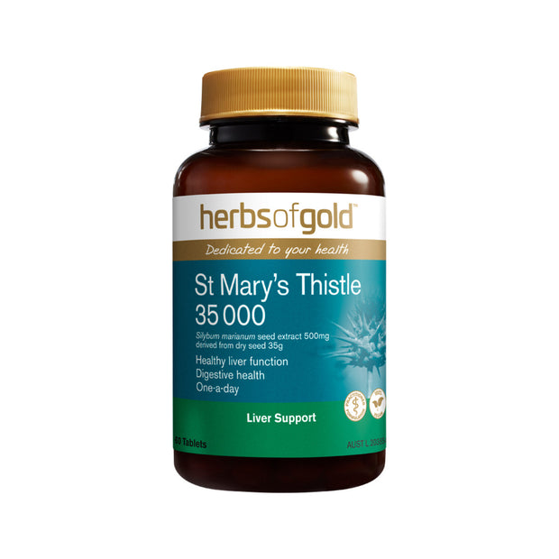 St Marys Thistle 35000 60T Herbs of Gold