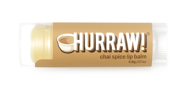 Lip Balm Organic Chai Spice 4.3g Hurraw - Broome Natural Wellness