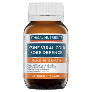 Izorb Lysine Viral Cold Sore Defence 30T Ethical Nutrients - Broome Natural Wellness