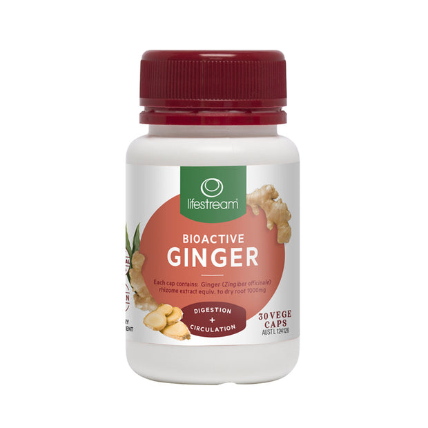 Ginger Bioactive 30VC Lifestream - Broome Natural Wellness