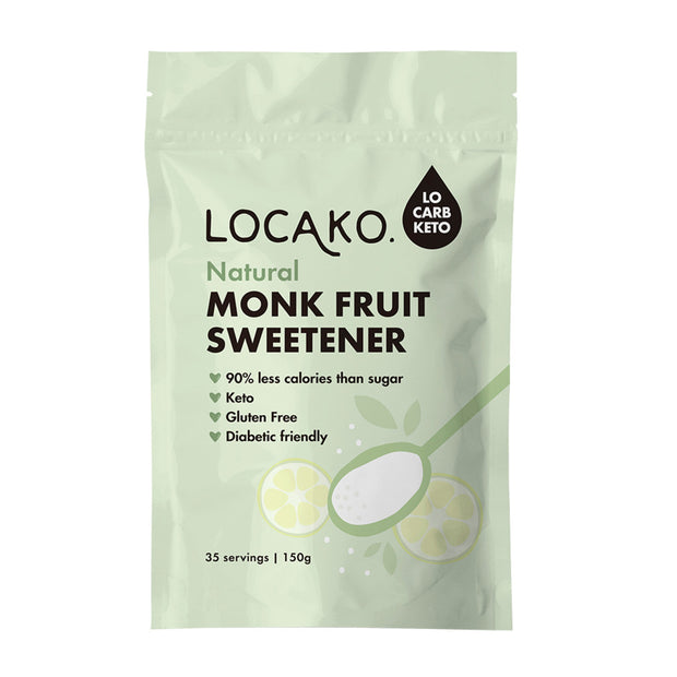 Monk Fruit Sweetener Natural 150g Locako - Broome Natural Wellness