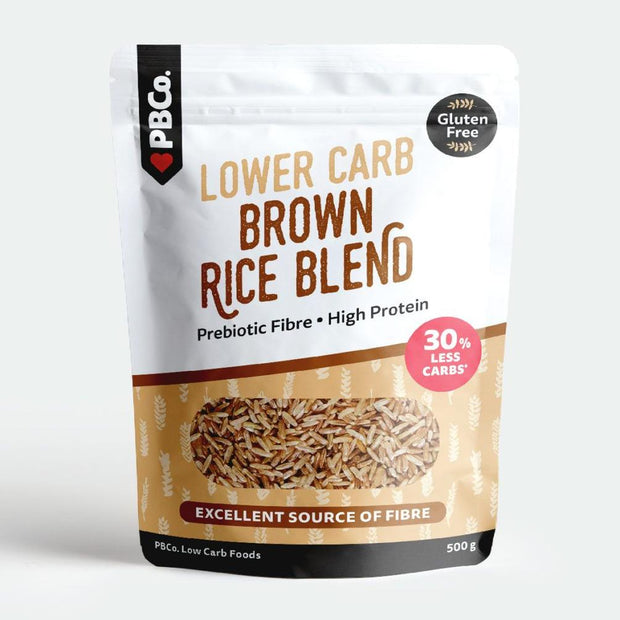 Lower Carb Brown Rice 500g PBCO - Broome Natural Wellness