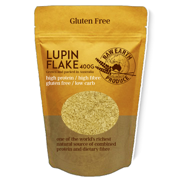 Lupin Flakes 400g Raw Earth Produce