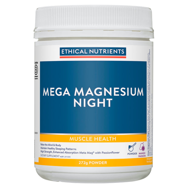 Mega Magnesium Night 272g Ethical Nutrients