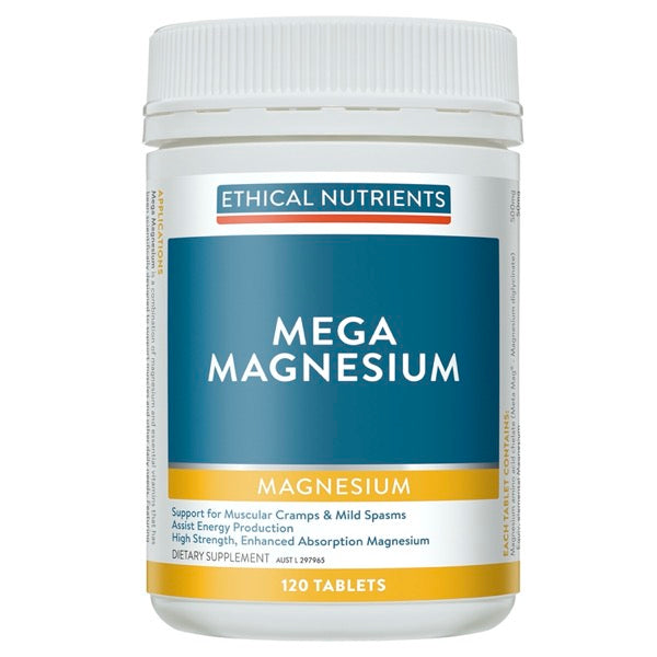 Mzorb Mega Magnesium 120T Ethical Nutrients - Broome Natural Wellness