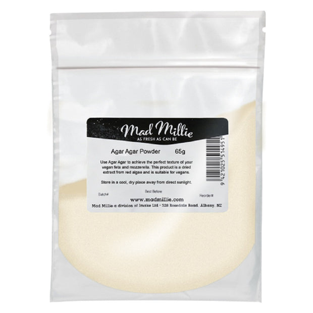 Agar Agar Powder (For Vegan Cheese Kit) 65g Mad Millie