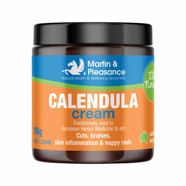 Calendula Cream 100g Jar Martin & Pleasance