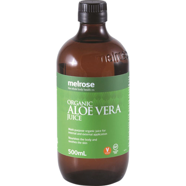 Aloe Juice Organic 500ml Melrose - Broome Natural Wellness