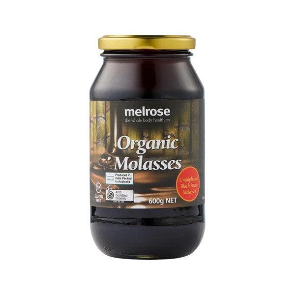 Molasses Blackstrap Organic 600g Melrose