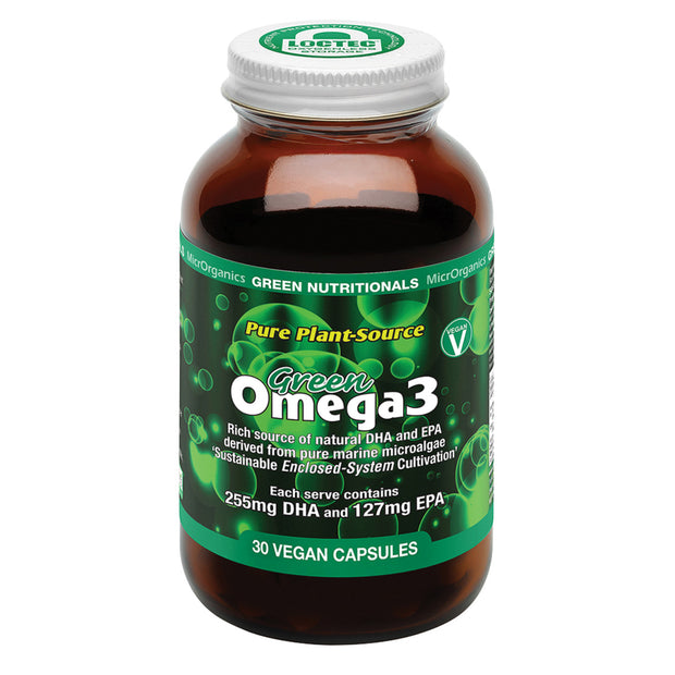 Green Omega3 30VC Microrganics - Broome Natural Wellness