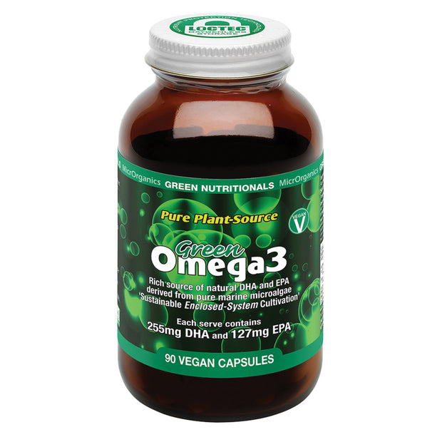 Green Omega3 90VC Microrganics - Broome Natural Wellness