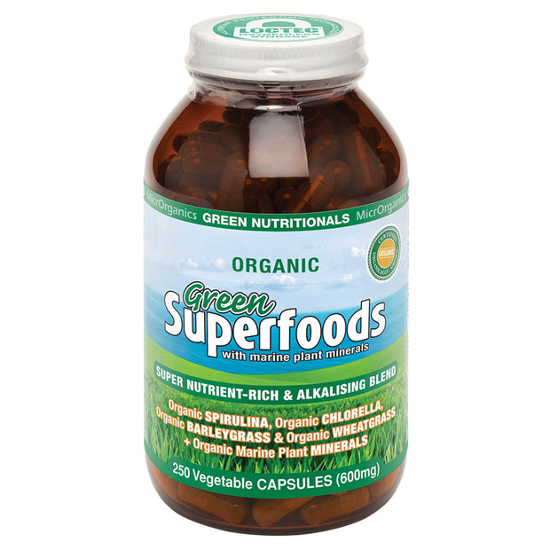 Green Superfoods 600mg 250C Green Nutritionals