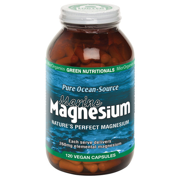 Marine Magnesium 120VC MicrOrganics Green Nutritionals
