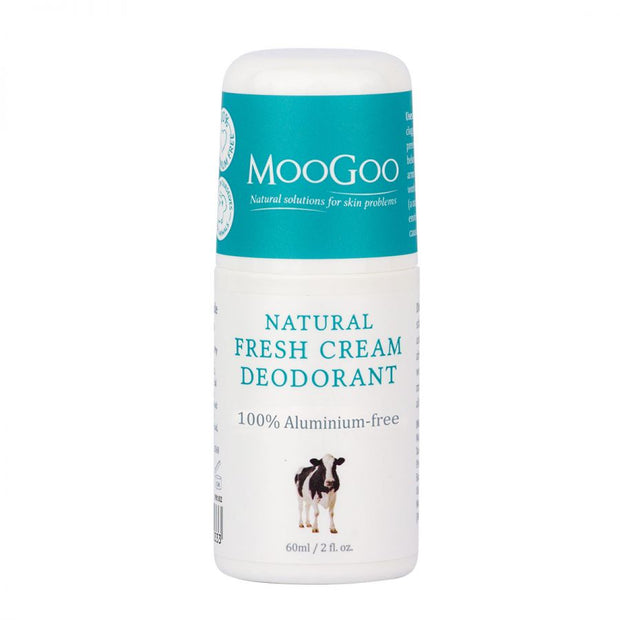 MooGoo Fresh Cream Deodorant 60ml - Broome Natural Wellness