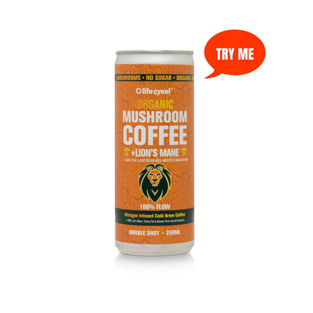 Mushroom Coffee Cans Life Cykel