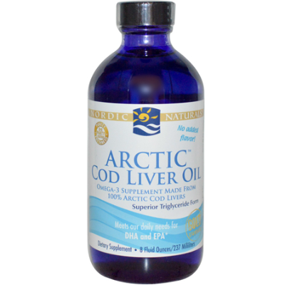 Arctic Cod Liver Oil Unflavoured 237ml Nordic Naturals