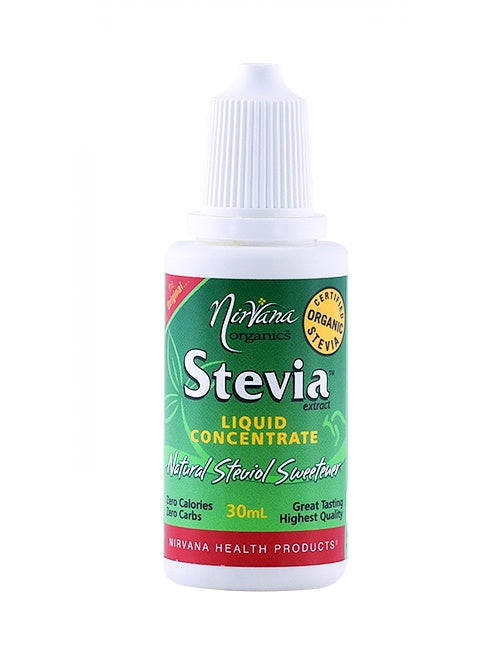Organic Stevia Liquid 30ml NIRVANA - Broome Natural Wellness