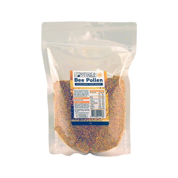 Bee Pollen 1kg Natures Goodness - Broome Natural Wellness