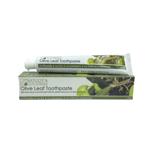 Toothpaste Olive Leaf 110g Natures Goodness