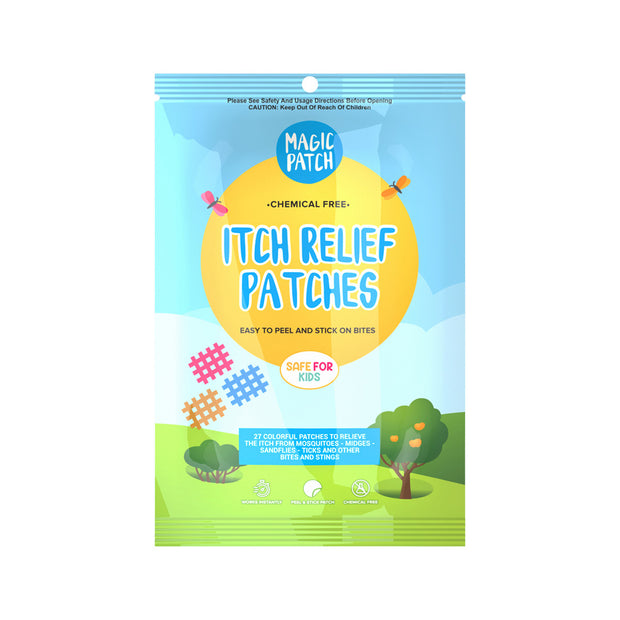 Itch Relief Patch Organic 27 Pack The Natural Patch Co MagicPatch