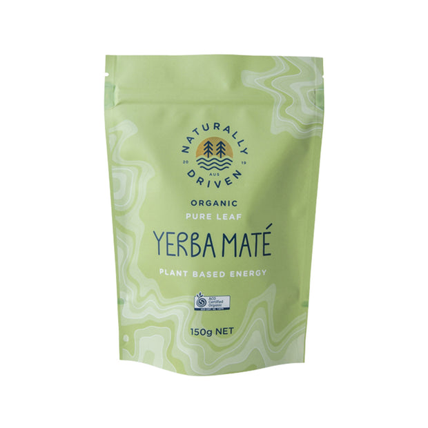 Yerba Mate Pure Leaf Tea 150g Naturally Driven
