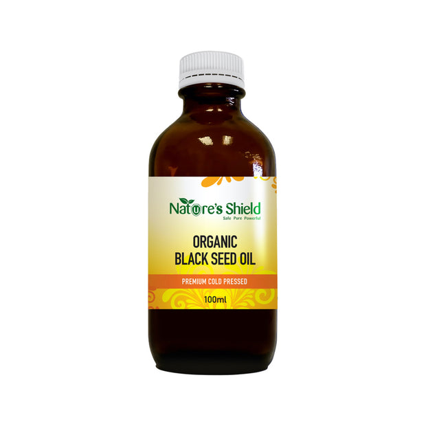 Black Seed Oil Organic 100ml Natures Shield