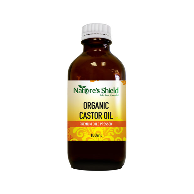 Organic Castor Oil 100ml Natures Shield - Broome Natural Wellness