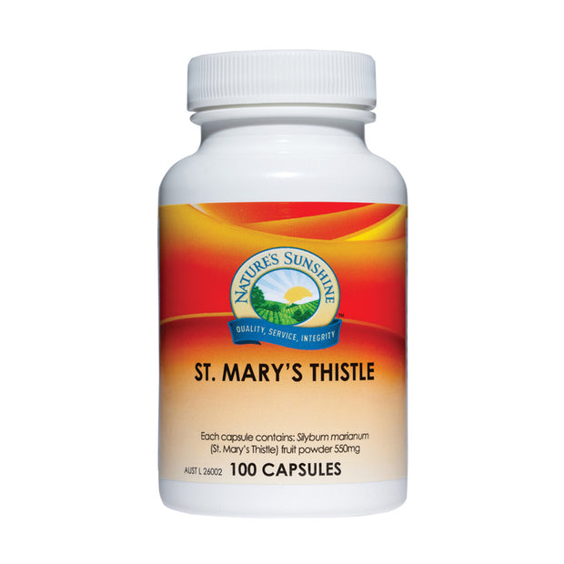 St Marys Thistle 550mg 100C Natures Sunshine