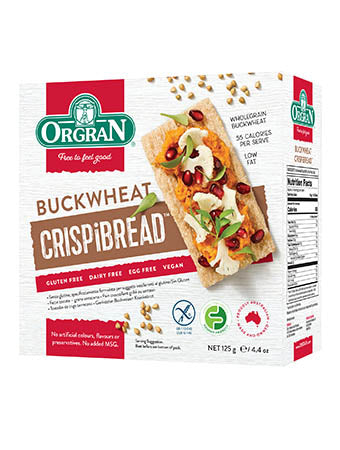 Crispibread Toasted Buckwheat 175g Orgran