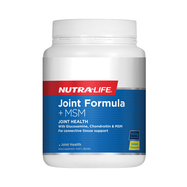 Joint Formula + MSM Lemon 500g Powder Nutralife