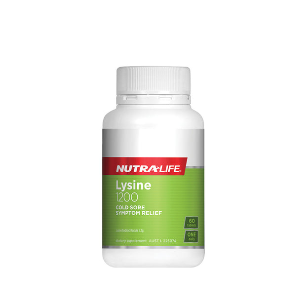 Lysine 1200mg 60T Nutralife