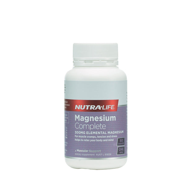 Magnesium Complete 300mg 50C Nutralife - Broome Natural Wellness