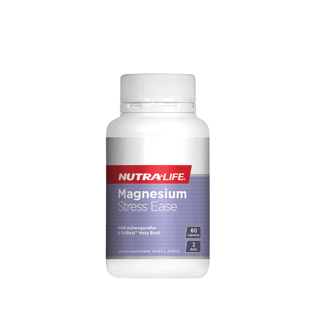 Magnesium Stress Ease 60C Nutralife - Broome Natural Wellness