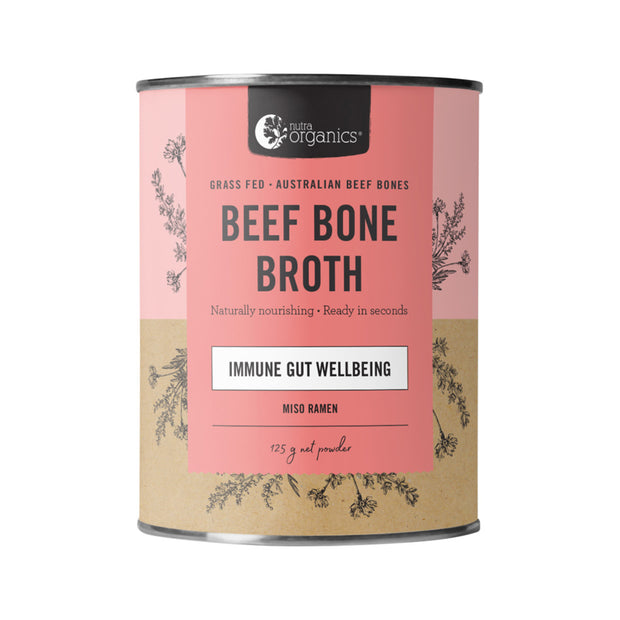 Beef Bone Broth Miso Ramen 125g Nutra Organics