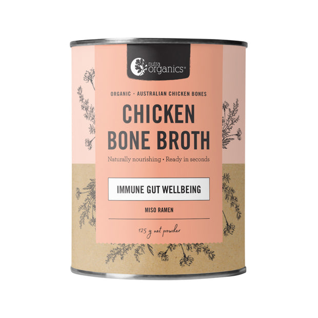 Chicken Bone Broth Miso Ramen 125g Nutra Organics