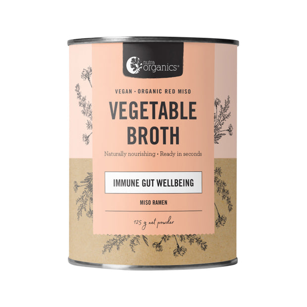 Vegetable Broth Table Miso Ramen 125g Nutra Organics