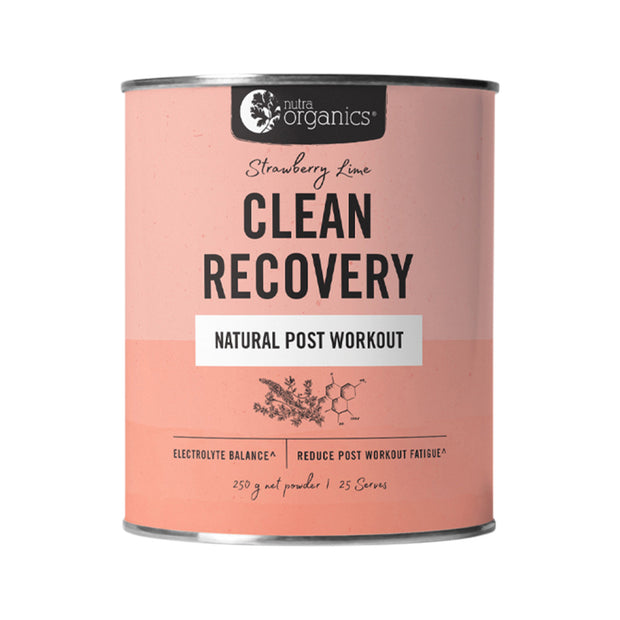 Clean Recovery Strawberry Lime 250g Nutra Organics