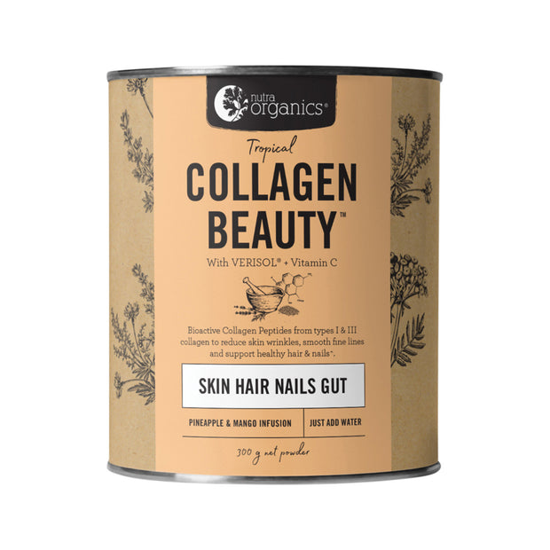 Collagen Beauty Tropical 300g Nutra Organics