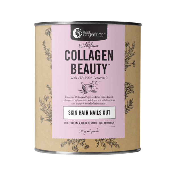Collagen Beauty Blueberry Wildflower 300g Nutra Organics